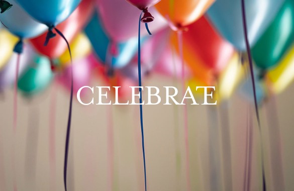 Baloons celebrate