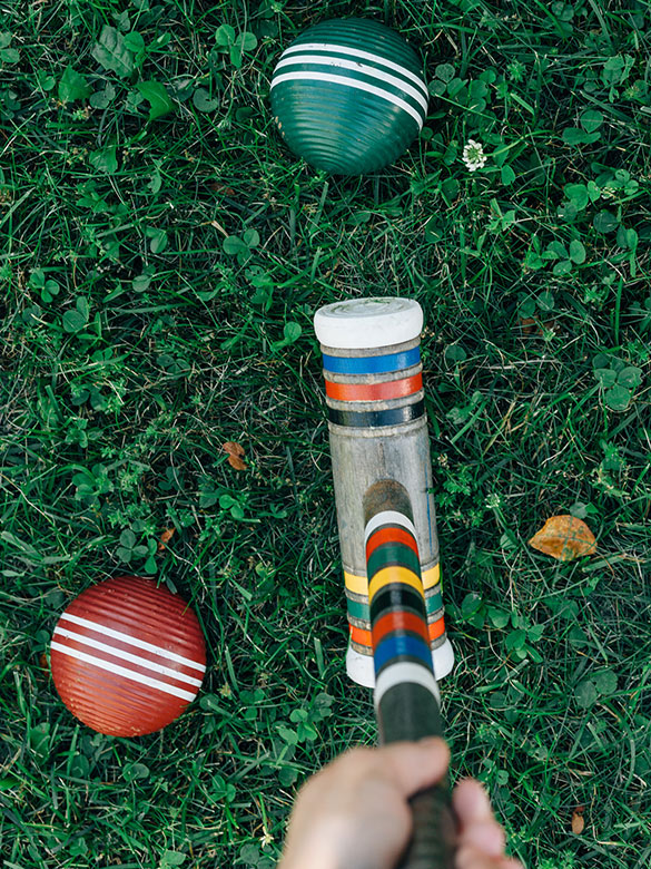Croquet game